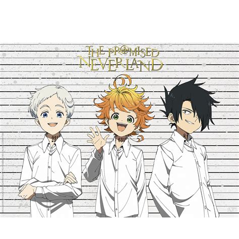 Abystyle The Promised Neverland Emma Ray Norman Chibi Unframed Poster 15 X Anime Manga Wall