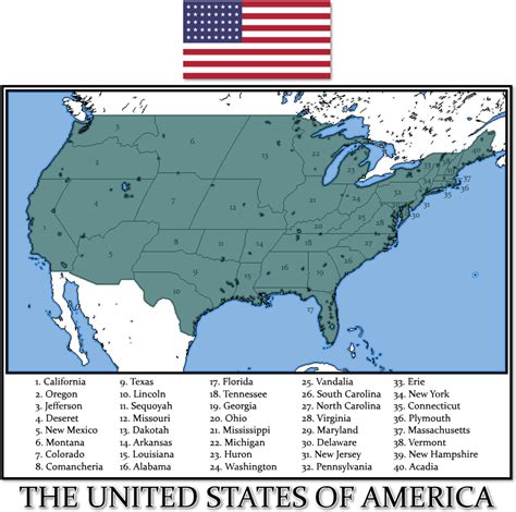 The Alternate States Of America By Mobiyuz On Deviantart