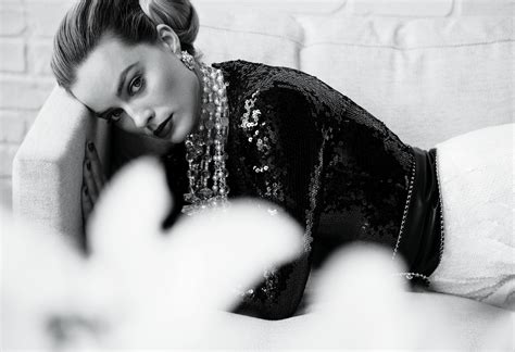 Margot Robbie For Vogue 4k Ultra Hd Wallpaper Background Image