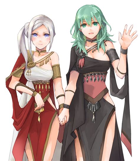 byleth byleth edelgard von hresvelg and enlightened byleth fire emblem and 1 more drawn by