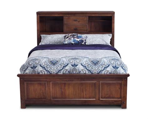 Wolf Creek Bookcase Bed Furniture Row