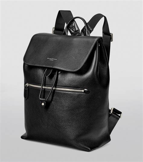Aspinal Of London Leather Reporter Backpack Harrods Us