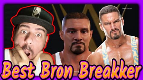 WWE 2k22 CAWs BEST Bron Breakker Available Community Creations