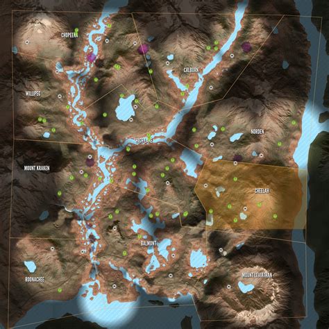 Da hier sehr viele tiere auffindbar sind. The Hunter: Call of the Wild - Outpost Locations at Layton ...