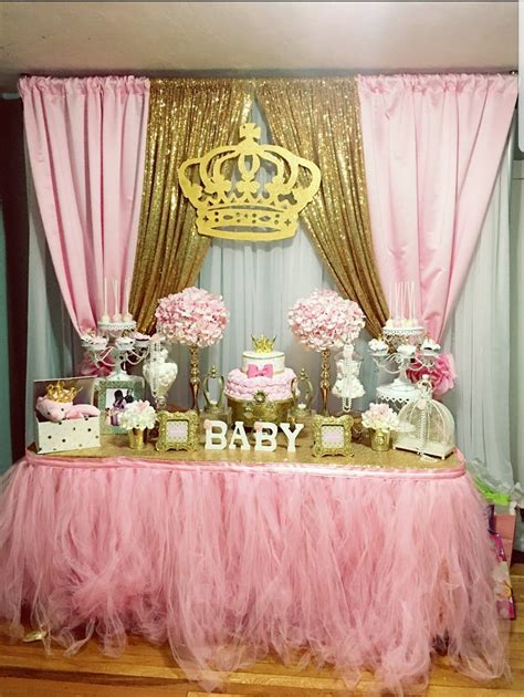Princess Theme Baby Shower Centerpieces