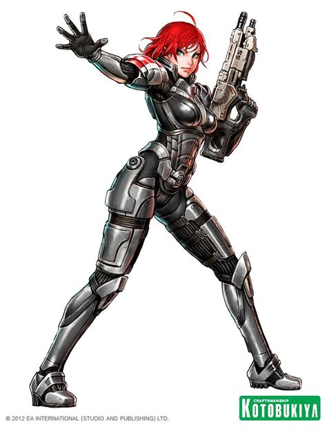 Bishoujo Mass Effect 3 Female Commander Shepard Concept