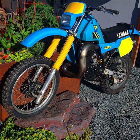 1984 It 490 Yamaha Enduro Motorcycle Vintage Bikes Youth Dirt Bikes