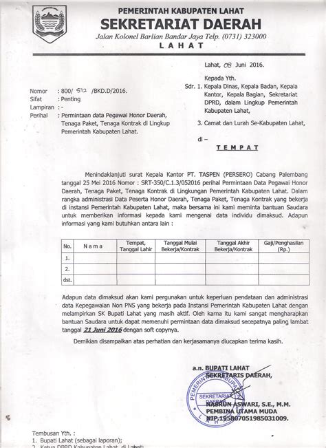 Dilengkapi juga contoh untuk perusahaan, swasta surat dinas adalah surat yang bersifat resmi dan dibuat oleh instansi pemerintah maupun swasta untuk kepentingan yang bersifat kedinasan. 10+ Contoh Surat Resmi Permintaan Data untuk Berbagai Instansi