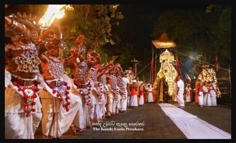 Kandy Esala Perahera Festival Begins August 13 23 Lankaxpress