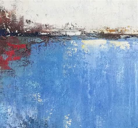 Blue Abstract Painting On Canvas Large Canvas Art Abstract Etsy