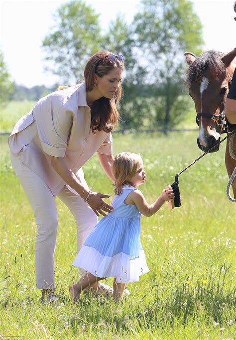 Educated in stockholm and london, princess madeleine. Princess Leonore of Sweden meets her horse at Gotland ...