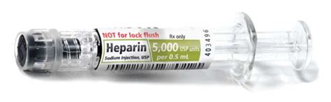 Buy Heparin Injection Safely Online Anticoagulant Blood Thinner