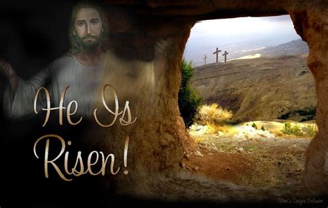 He Is Risen Jesus Scriptures Christ The Lord Jesus Paid It All