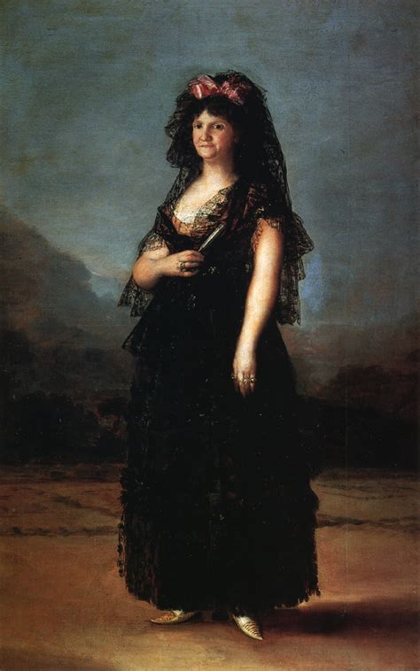 Reina María Luisa Con Mantilla 1799 Francisco De Goya