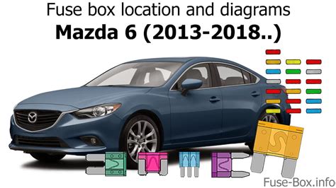 2004 mazda 6 fuse box diagram. 2014 Mazda 6 Fuse Box Diagram - Wiring Diagram Schemas