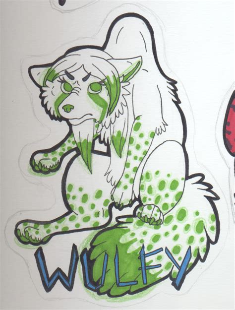 Scruff Badge Wulfy — Weasyl