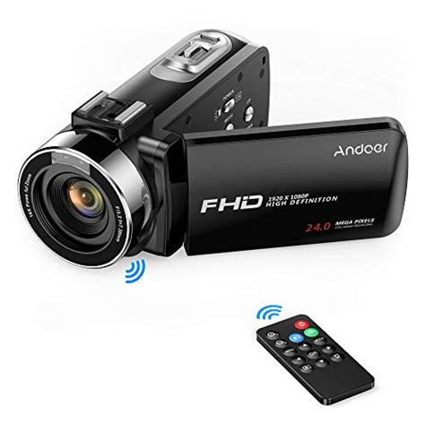 Andoer Video Camera Camcorder Digital Camera Recorder Fhd 1080p