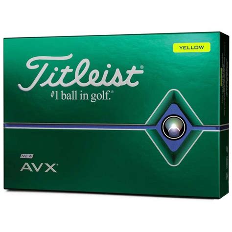 Buy Titleist Prior Gen Avx Yellow Golf Balls Golf Discount