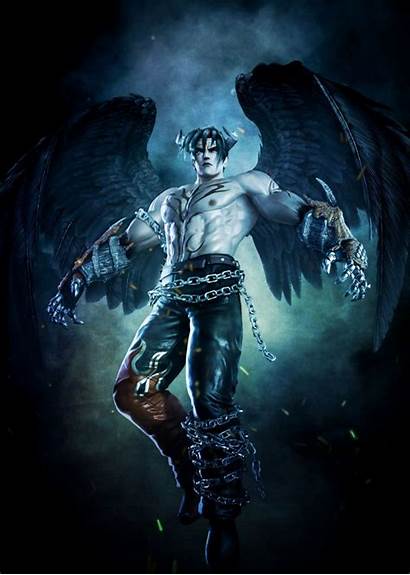Jin Kazama Poster Displate Tekken Posters Metal