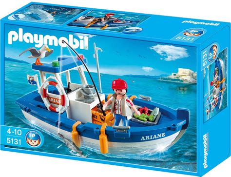 Playmobil 5131 Fishing Boat Play Mobile Playmobil City Nerf Toys