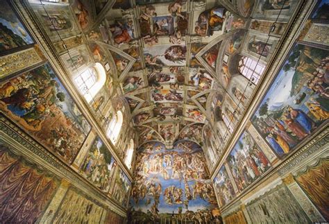 The sistine chapel is a large chapel in the vatican city. Michelangelo And The Sistine Chapel Ceiling