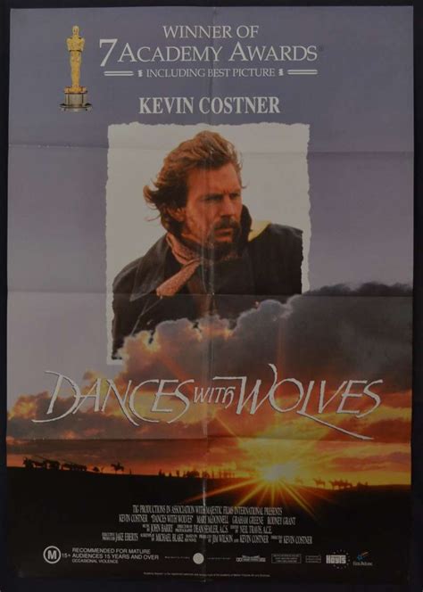All About Movies Dances With Wolves 1990 One Sheet Movie Poster Kevin