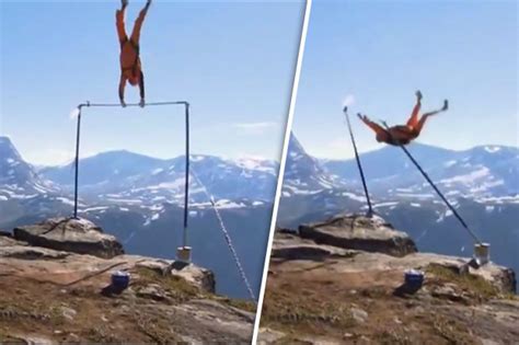 Base Jump Goes Horribly Wrong As Man Is Thrown Off 4000ft Cliff