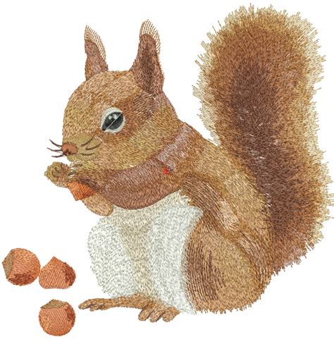 So, sew out a portion of a free machine . Squirrel free embroidery design - Free embroidery designs links and download - Machine ...