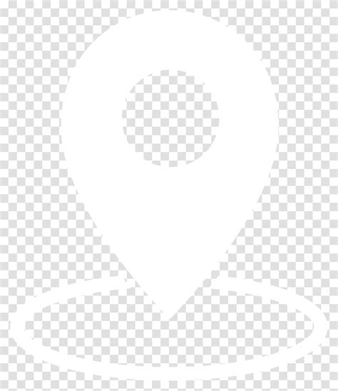 Location Icon White Emblem Tape Label Alphabet Transparent Png