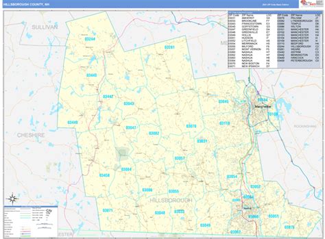Hillsborough County Zip Code Map World Map