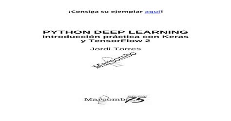 Introducción Práctica Con Keras Y Tensorflow 2 · Python Deep Learning