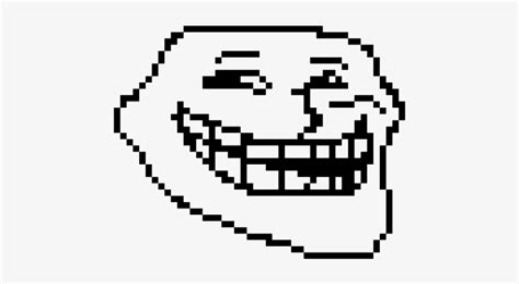 Download High Quality Troll Face Transparent Minecraft Transparent Png