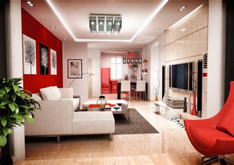 Inspiration for those whose homes express their passions. 20 Colors That Jive Well With Red Rooms