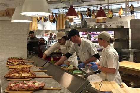 Eataly Chicago Opens Chains First Ever Roman Style Pizza Concept