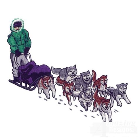 Dog Sled Drawing At Getdrawings Free Download