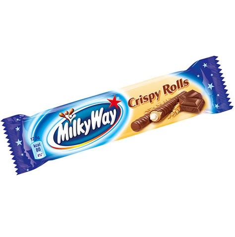 Milky Way Crispy Rolls Schokoriegel 24 Packungen