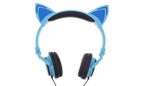 Jamsonic DJ Style Light Up Cat Ear Or Panda Ear Headphones Groupon