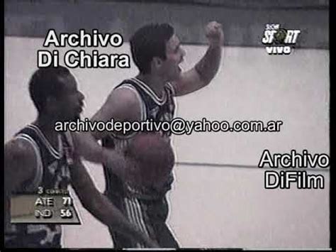La liga nacional de básquet (abreviada lnb) es la máxima división nacional de baloncesto profesional de argentina.si bien al conjunto de las tres divisiones se las conocía como liga nacional de básquet, actualmente se utiliza este término para denominar a la máxima división y para nombrar las siguientes dos divisiones se utilizan los nombres de los respectivos certámenes. BASQUET ATENAS VS INDEPENDIENTE 1994 V-00501 DiFilm - YouTube