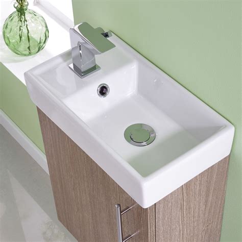 Check spelling or type a new query. 400mm Modern Bathroom Cloakroom Vanity Unit & Basin Sink ...