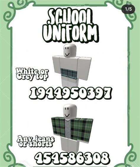 Bloxburg Camping Outfit Codes