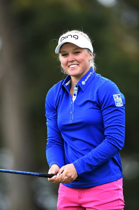 Brooke Henderson Maintains Lead At Evian Championship