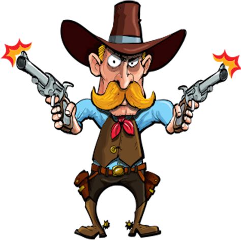 Cowboy Image Free Cartoon Western Clip Art Clipartcow