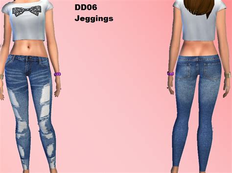 The Sims Resource Dd06jeggings Set