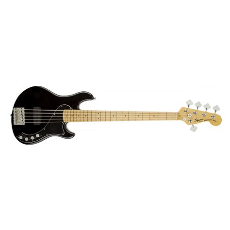 Fender Squier Deluxe Dimension Bass V In Black Fender Squier Squier