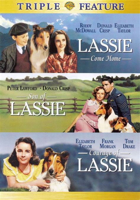 best buy lassie come home son of lassie courage of lassie [2 discs] [dvd]