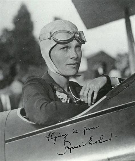 Amelia Mary Earhart 1897 1937 Was The First Woman To Receive The Us