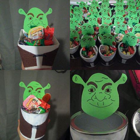 We guarantee that whether you are 1 or 100, your birthday will be special because of the items we sell here. Shrek party favors | Baby birthday favours, Bday party ...