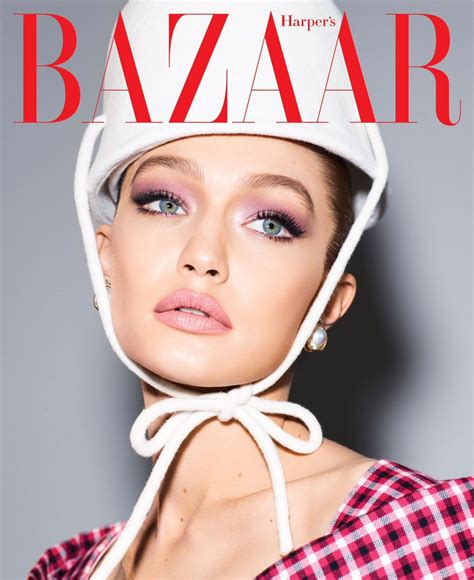 Gigi Hadid In Harpers Bazaar Magazine May 2018 Issue Hawtcelebs