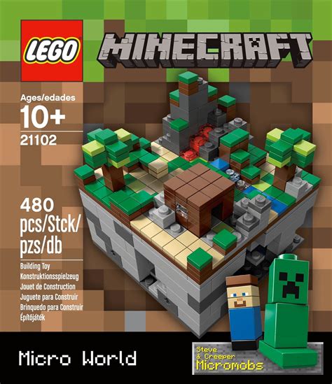 Lego Minecraft World Lego Sets Micro World 21102 Minecraft
