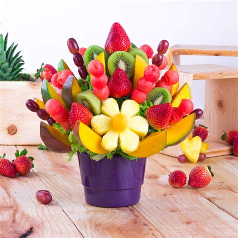 Fruit And Flower Bouquet Edible Arrangements